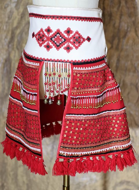 Поясное украшение из сценического костюма коллекции "Мазычи/ Красота"