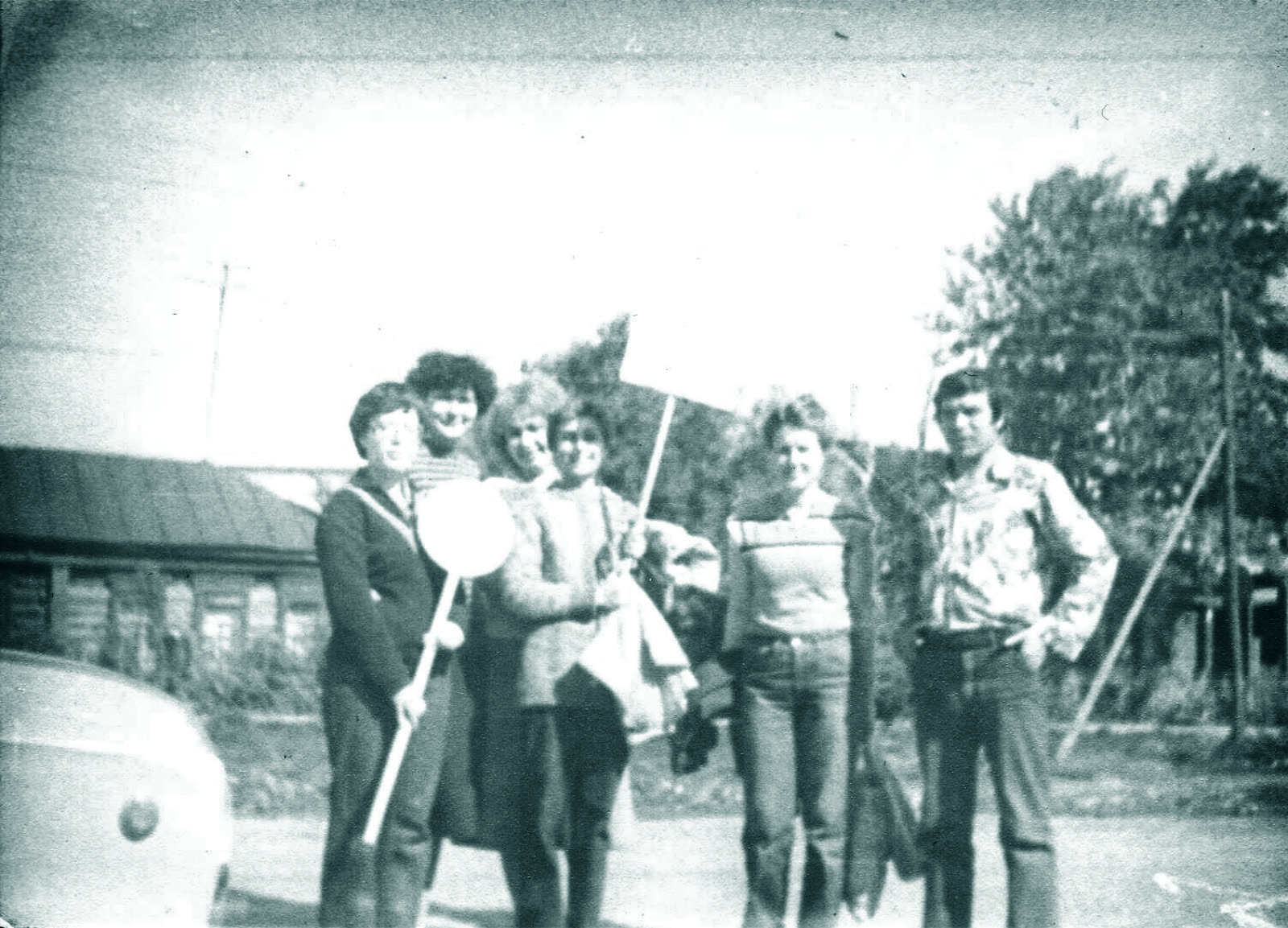 Сотрудники МРМИИ им. С.Д. Эрьзи — участники экспедиции. 1980-е гг.